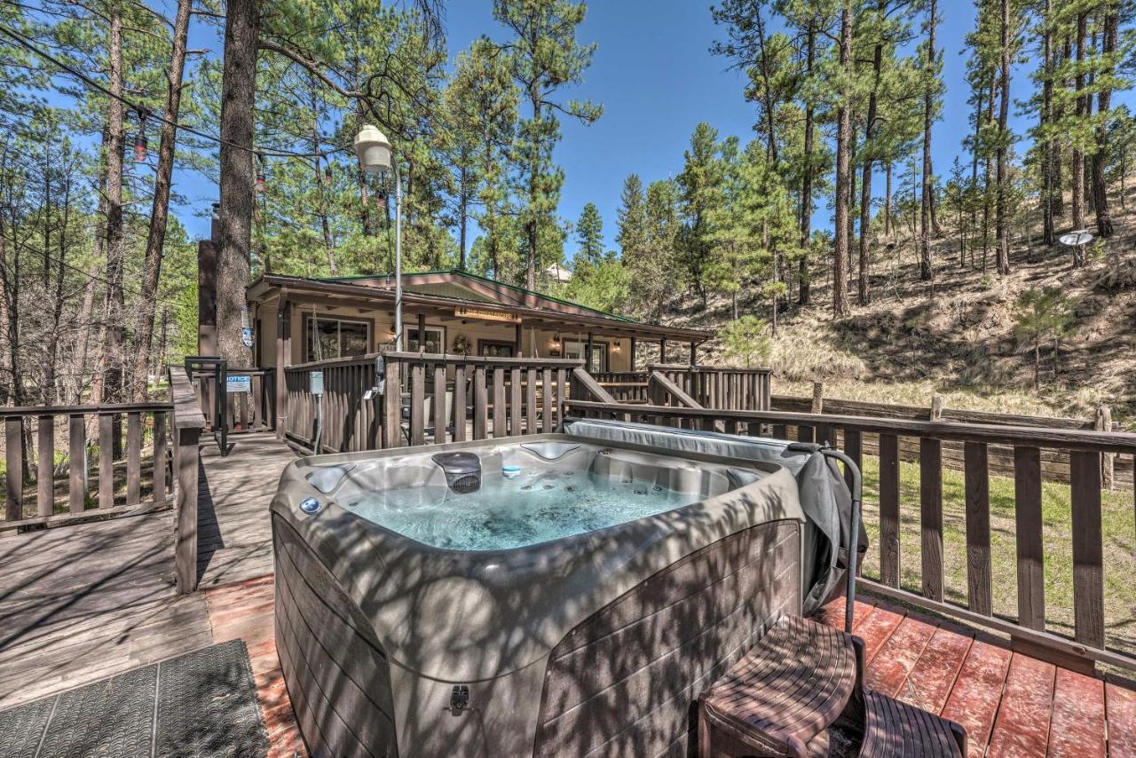 Tranquil Cabin With Stream And Deck Near Dtwn Ruidoso! Экстерьер фото