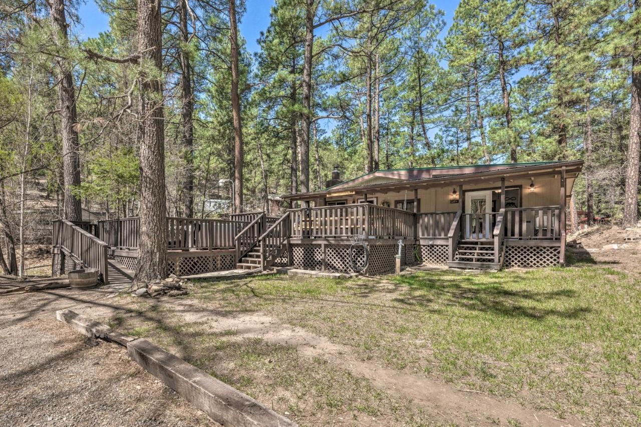 Tranquil Cabin With Stream And Deck Near Dtwn Ruidoso! Экстерьер фото
