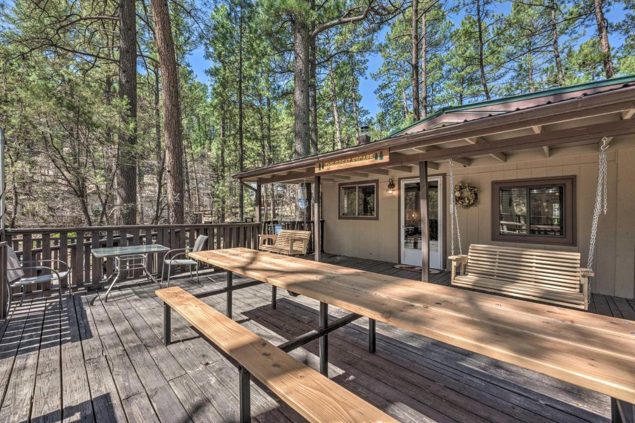 Tranquil Cabin With Stream And Deck Near Dtwn Ruidoso! Экстерьер фото